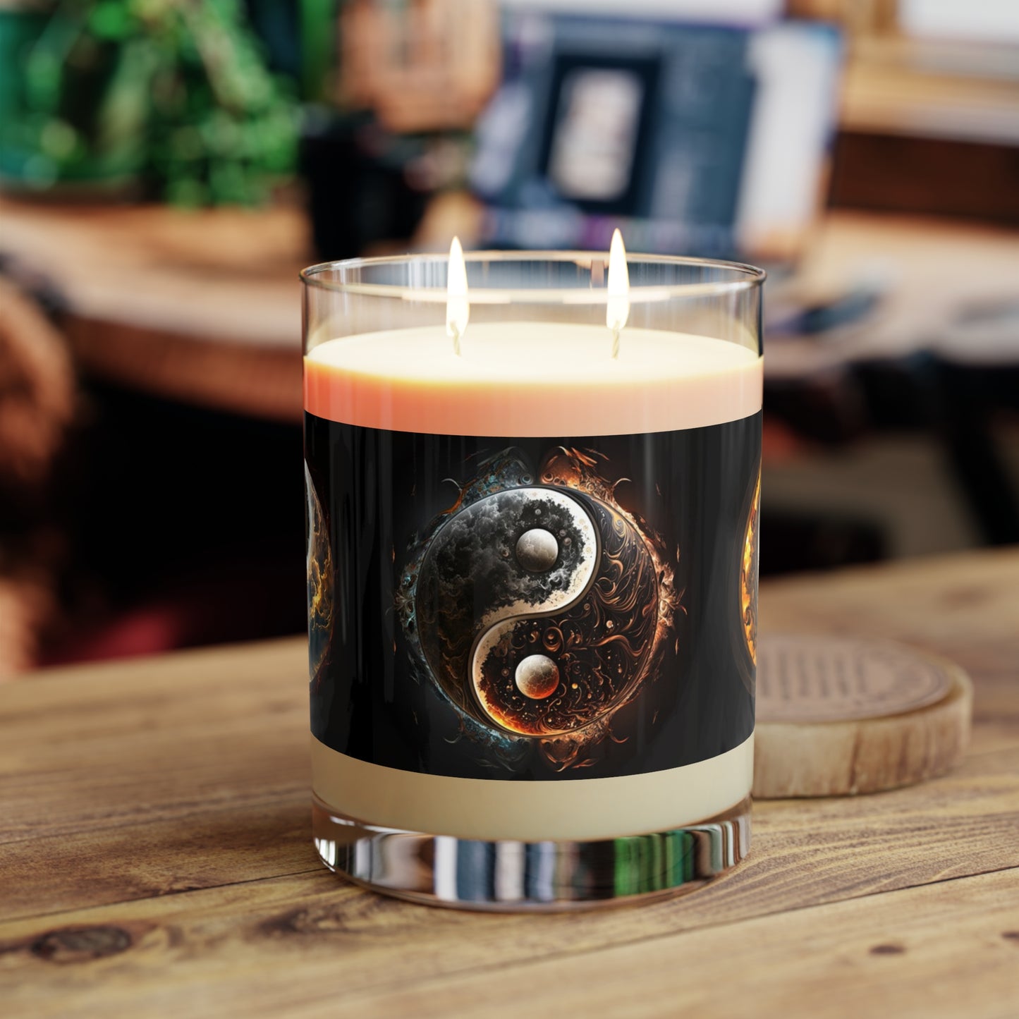 Eternal Balance – Yin Yang Candle Wrap - Scented Candle - Harmonizing Aromas for Relaxation and Balance
