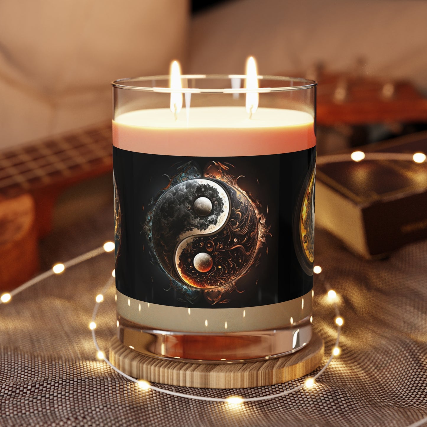 Eternal Balance – Yin Yang Candle Wrap - Scented Candle - Harmonizing Aromas for Relaxation and Balance