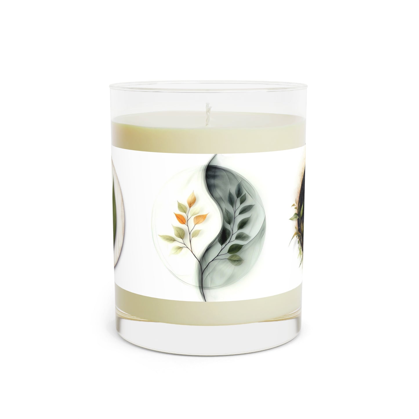 Botanical Balance - Eco-Friendly Scented Candle - Harmonious Nature Design, 11oz