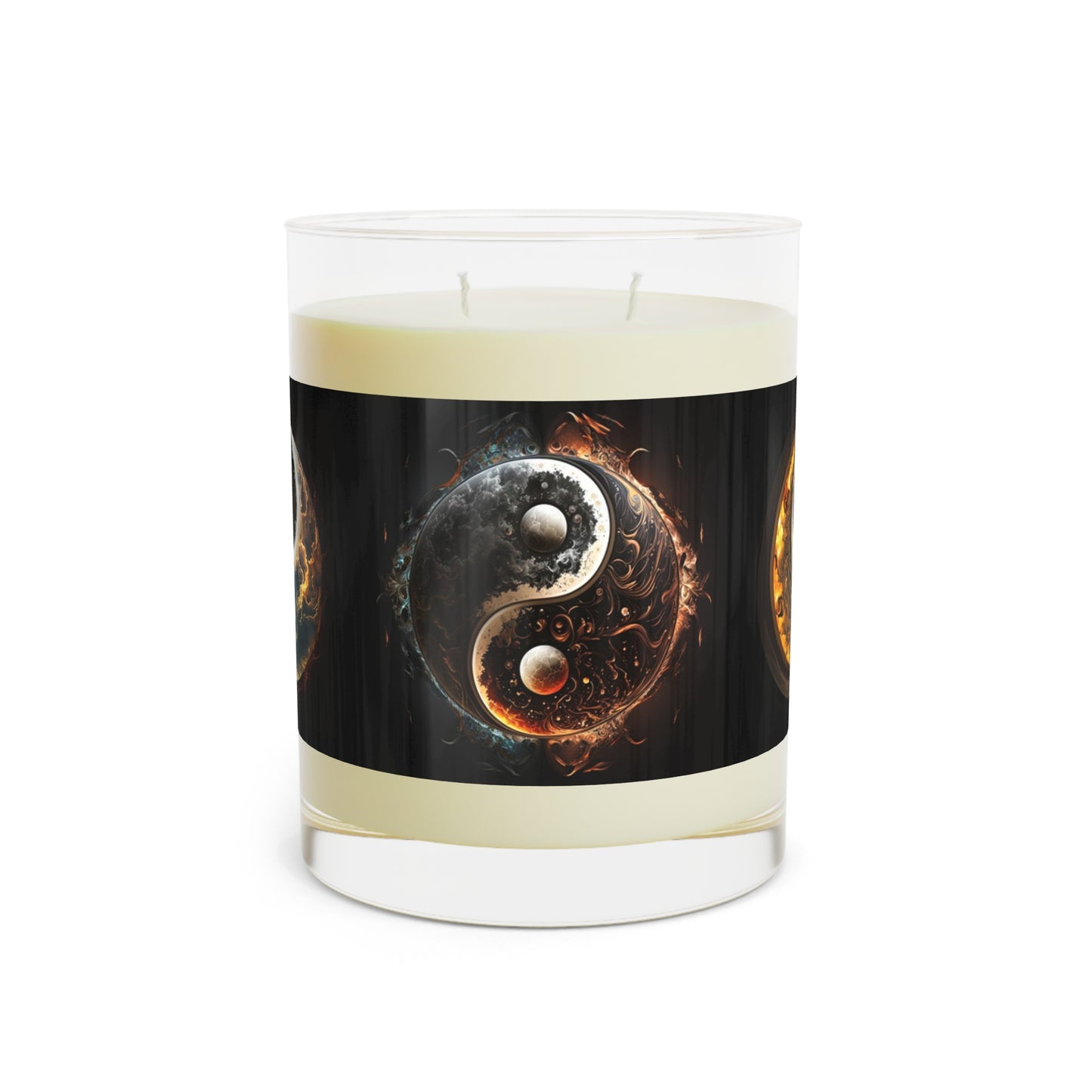 Eternal Balance – Yin Yang Candle Wrap - Scented Candle - Harmonizing Aromas for Relaxation and Balance