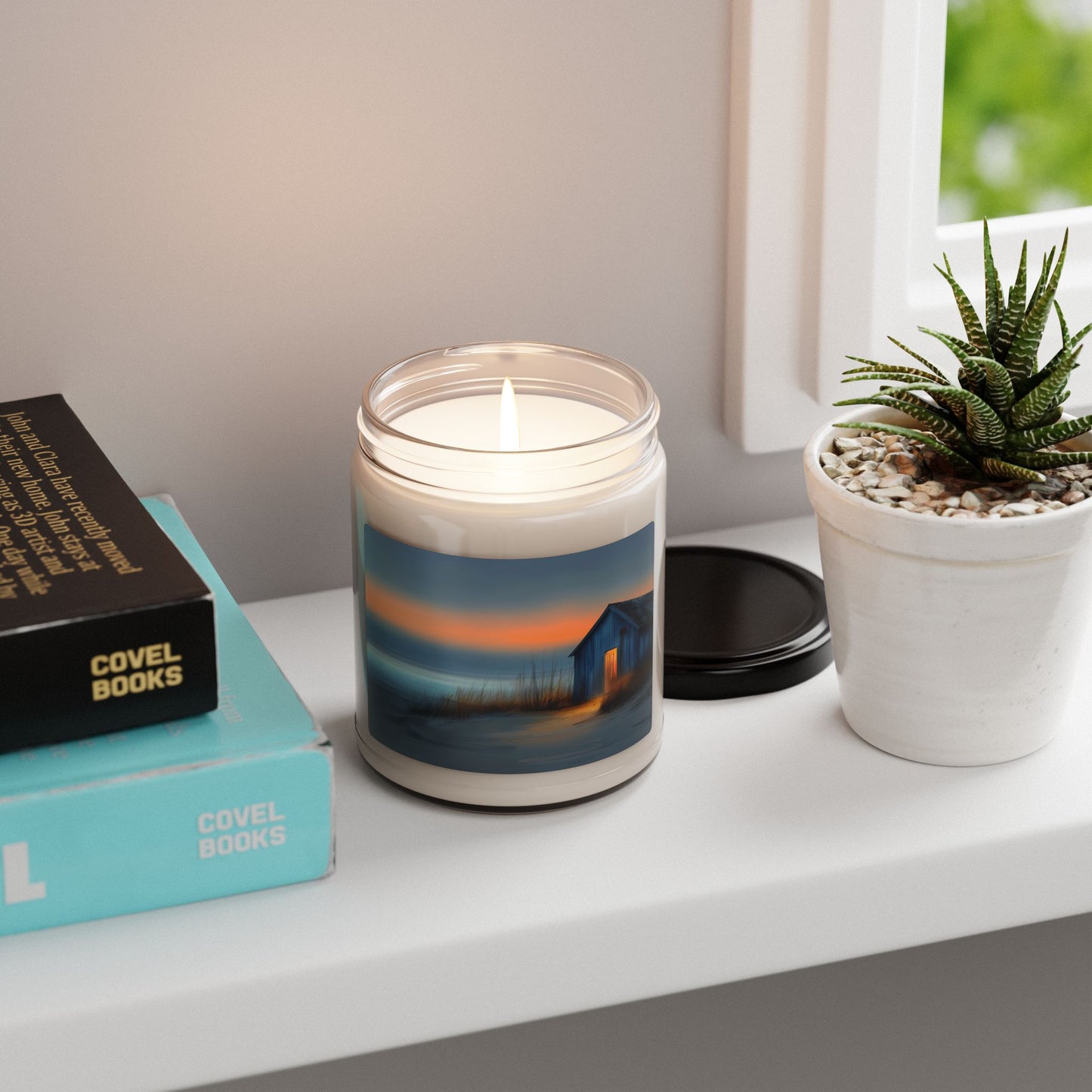Harbor of Quiet Dreams - Cozy Coastal Retreat Scented Soy Candle - 9oz