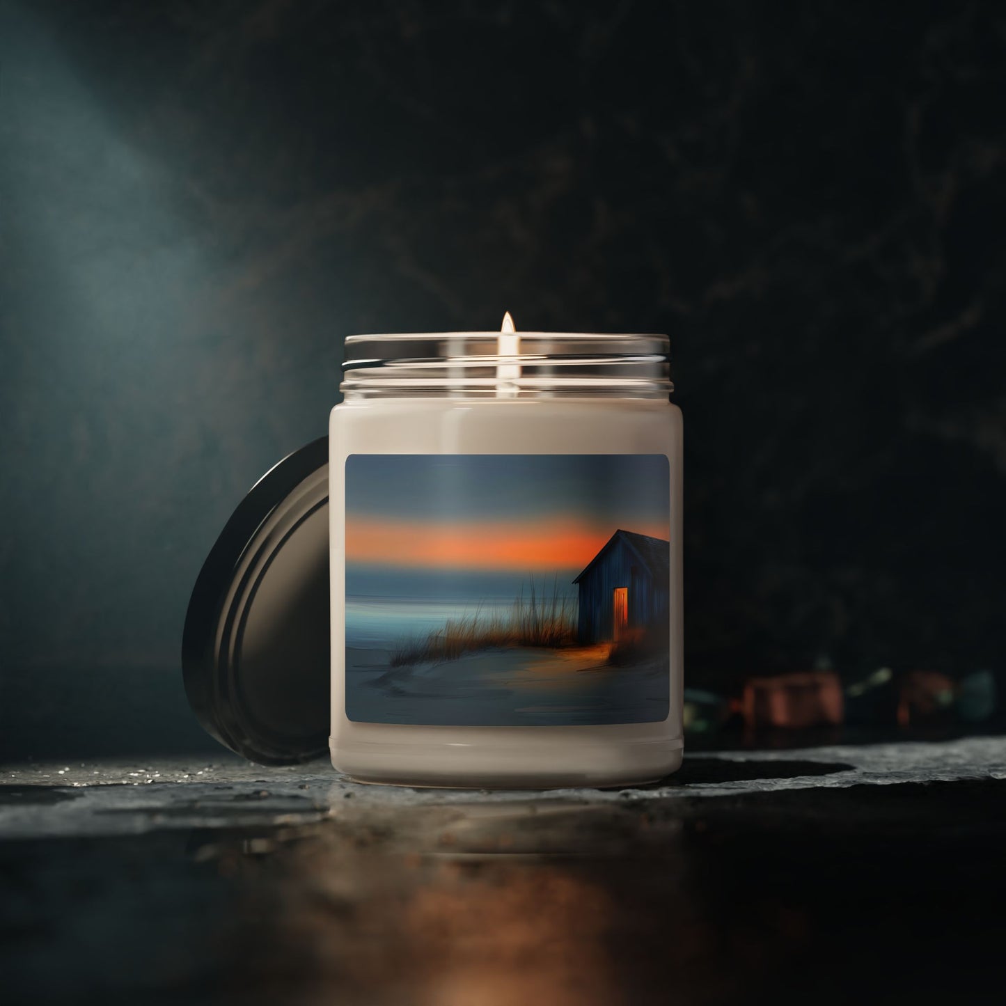 Harbor of Quiet Dreams - Cozy Coastal Retreat Scented Soy Candle - 9oz