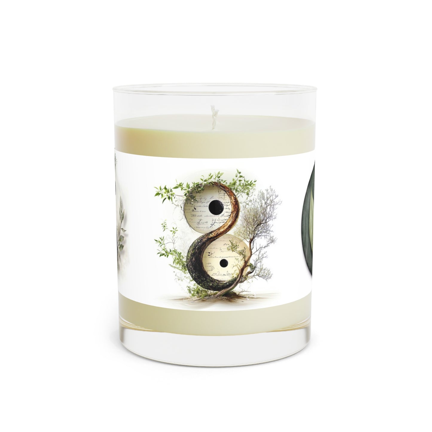 Botanical Balance - Eco-Friendly Scented Candle - Harmonious Nature Design, 11oz