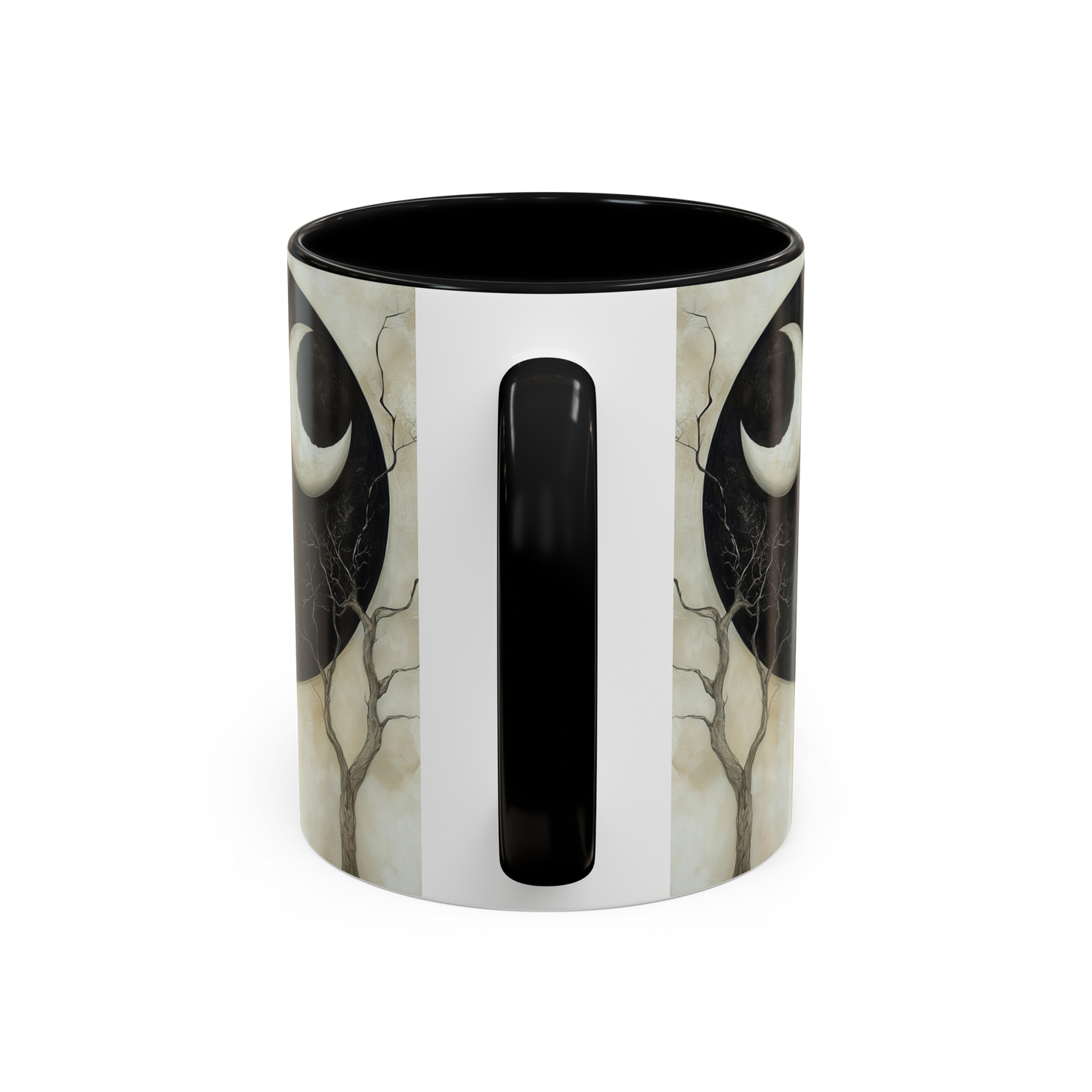Eclipse of the Soul - Serene Zen - Themed Coffee Mug - Embrace the Day & Night