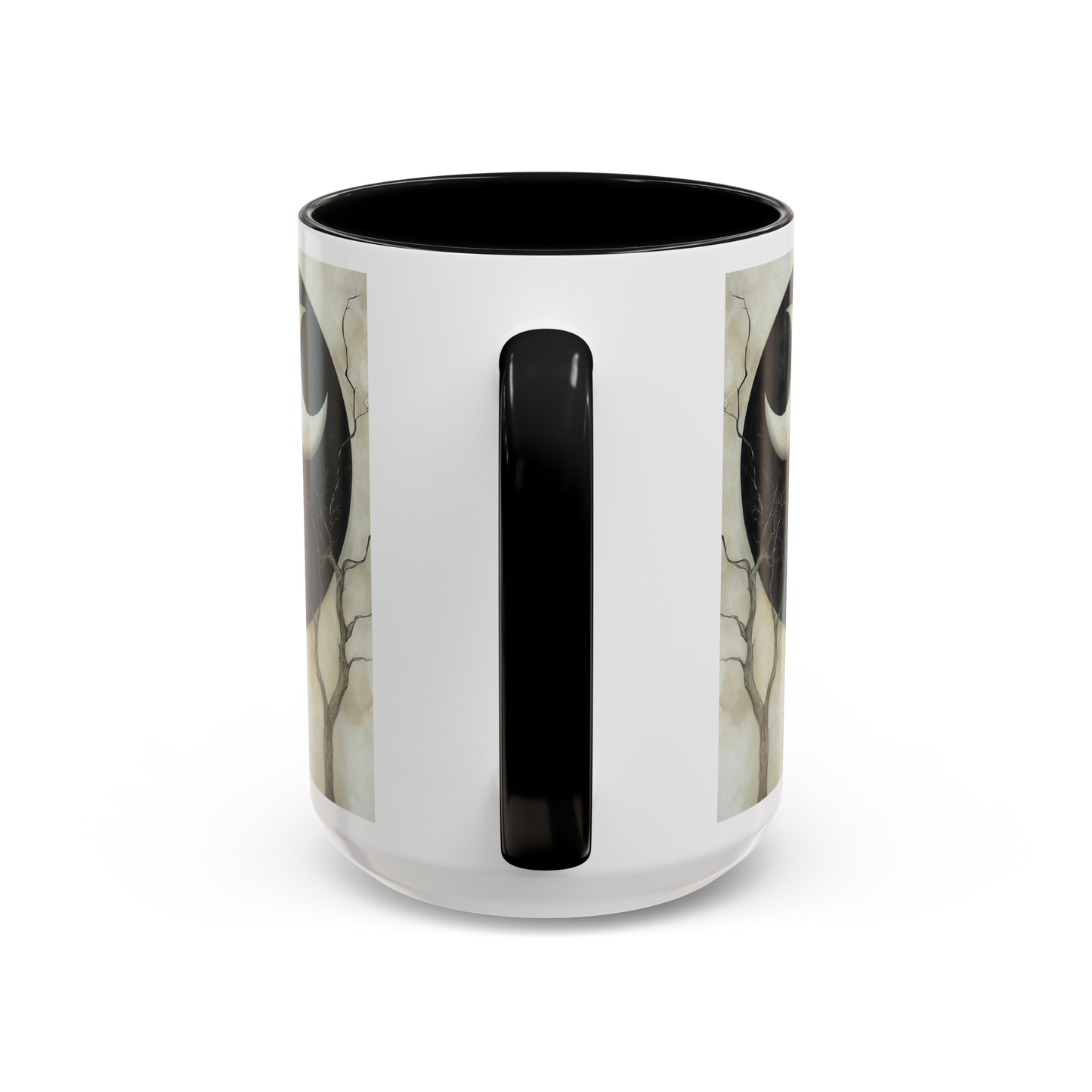 Eclipse of the Soul - Serene Zen - Themed Coffee Mug - Embrace the Day & Night