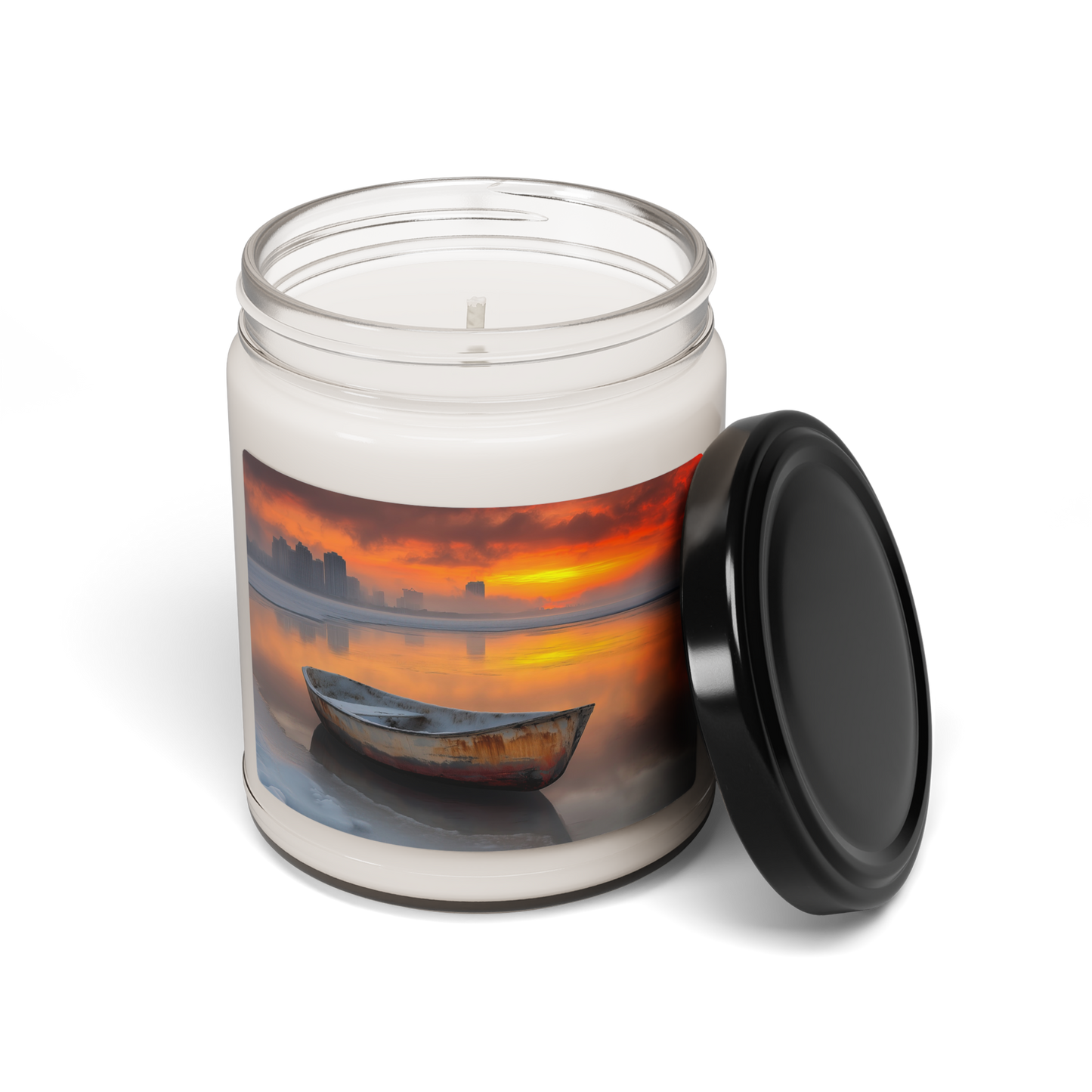 Adrift in Time - Tranquil Sunset Scented Soy Candle - 9oz
