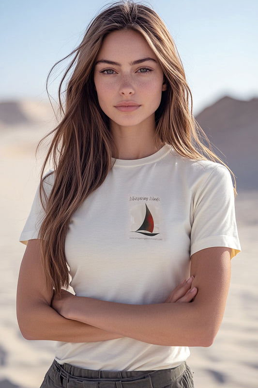 Whispering Winds Fine Art - Unisex Short Sleeve Tee - Breezy Nautical Graphic T-Shirt